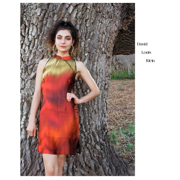 Rain Soaked Street Cheongsam/Qipao Style Dress - Picture 6 of 14